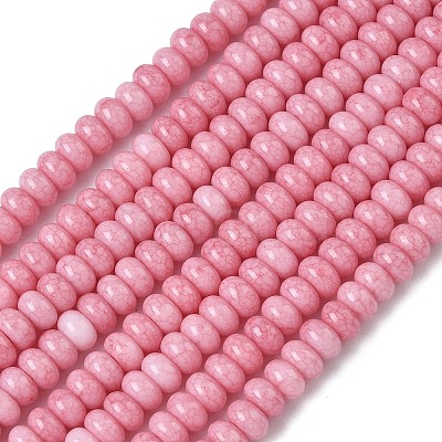 Ombre Effect Dyed Glass Beads Strands GLAA-C043-01G-1
