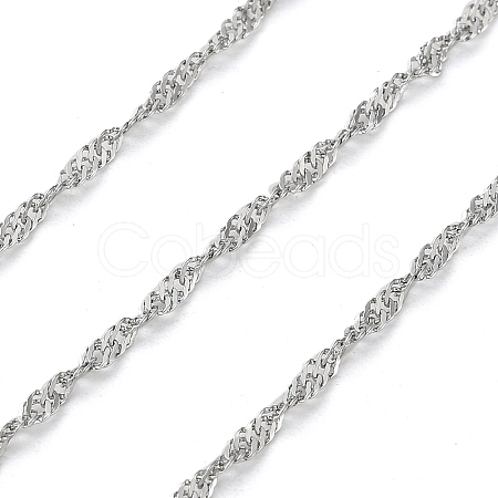 Tarnish Resistant 304 Stainless Steel Singapore Chains CHS-C010-04A-P-1