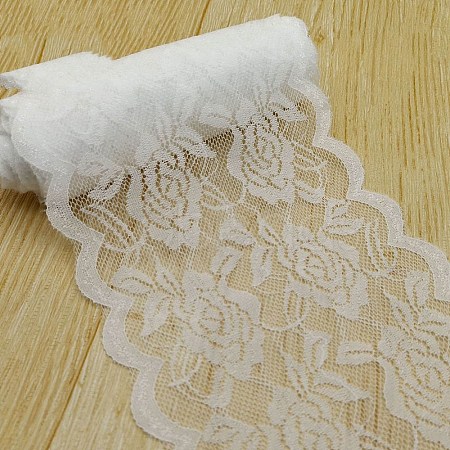 Polyamide Yarns Lace Ribbons DIY-WH0678-114C-1