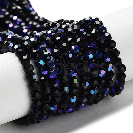 Opaque Glass Beads Strands EGLA-A035-P3mm-L18-1