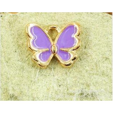 Alloy Enamel Charms ENAM-WH0056-12KCG-04-1