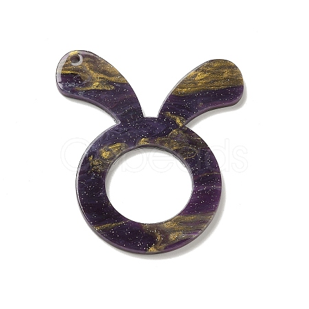 Acrylic Keychain Pendants SACR-S608-04H-02-1