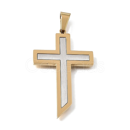 304 Stainless Steel Pendants SA-CBAC939-01GP-1