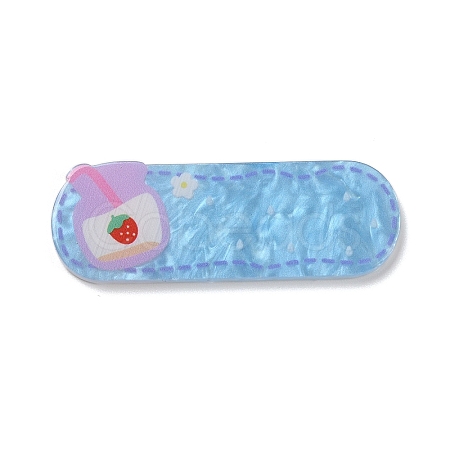Acrylic Plastic Cabochons OACR-R269-03E-1