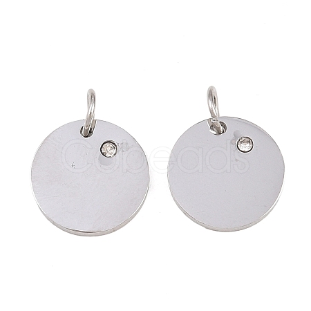 316 Surgical Stainless Steel Pendants STAS-K178-06P-1