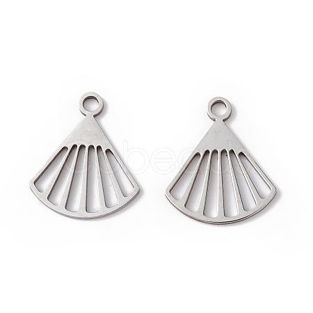 Non-Tarnish 304 Stainless Steel Pendants X-STAS-E186-02P-1