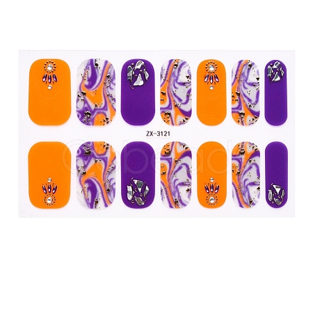 Full Cover Nail Stickers MRMJ-T078-ZX-3121-1