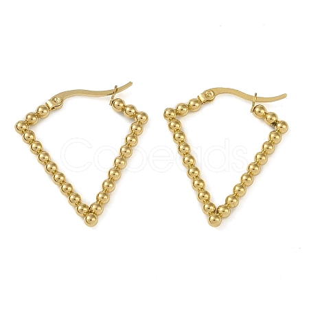 304 Stainless Steel Hoop Earrings EJEW-K278-13B-G-1