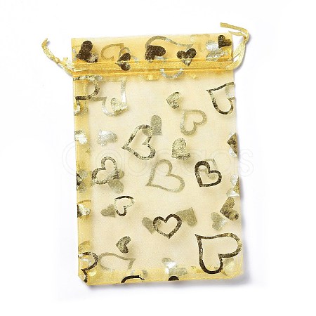 Organza Drawstring Jewelry Pouches OP-I001-B03-1