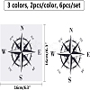 Waterproof PVC Adhesive Sticker Car Stickers DIY-FH0001-009-3