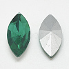 Pointed Back Glass Rhinestone Cabochons RGLA-T083-5x10mm-15-2