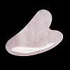Natural Rose Quartz Gua Sha Boards X-G-S336-57B-2