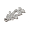 Non-Tarnish 304 Stainless Steel Textured Pendants STAS-J040-06B-P-3