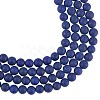 Synthetic Lapis Lazuli Beads Strands G-AR0002-39-1