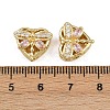 Brass Pave Cubic Zirconia Multi-strand Links ZIRC-F145-04G-02-3