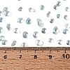Transparent Electroplate Glass Beads EGLA-Q138-01D-4