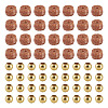 50Pcs Synthetic Goldstone Beads G-TAD0001-14-2