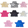 32Pcs 8 Colors Computerized Embroidery Cloth Self Adhesive Patches PATC-HS0001-07-1