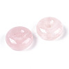 Natural Rose Quartz Pendants G-N353-05A-15-2