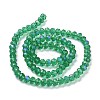 Electroplate Glass Beads Strands EGLA-A034-T2mm-L12-2