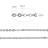 Tarnish Resistant 304 Stainless Steel Cable Chains CHS-Q001-14-2