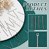 100Pcs 304 Stainless Steel Pendants STAS-UN0060-47-5