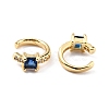 Brass Micro Pave Cubic Zirconia Cuff Earrings EJEW-K086-02G-05-2