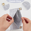 3Pcs 3 Style Felt Bags Organizer Insert PURS-WR0006-87D-3