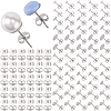 304 Stainless Steel Stud Earring Findings STAS-SP0002-01-1