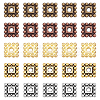 Tibetan Style Alloy Spacer Beads TIBEB-FH0001-29-NR-2