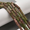 Natural Unakite Beads Strands G-U010-A04-01-2