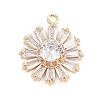 Brass Pendants KK-Q026-07G-1