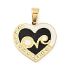 304 Stainless Steel Charms STAS-M341-01G-05-1