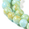 Baking Paint Glass Bead Strands GLAA-H031-01A-08-4