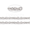 Tarnish Resistant 304 Stainless Steel Cable Chains CHS-L017-23B-2