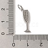 Brass Micro Pave Cubic Pendants KK-U027-07P-02-3