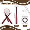 10 Sets Wooden Mini Bat Baseball Stands ODIS-TW0001-06A-2