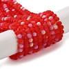 Transparent Glass Beads Strands X1-EGLA-A034-T4mm-MB01-1