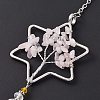 Teardrop Acrylic Beads Big Pendant Decorations HJEW-D029-01P-B-3