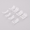 8Pcs 8 Sizes Plastic Invisible Ring Size Adjuster X-TOOL-H005-01-5