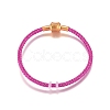 Braided Stainless Steel Wire European Style Bracelets Making AJEW-D047-02A-G-3