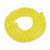 Electroplate Glass Beads Strands EGLA-A044-T3mm-A29-2