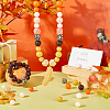 14 Style Food Grade Eco-Friendly Silicone Focal Beads SIL-GA0001-09-5