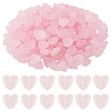 300Pcs 3 Bags Transparent Frosted Acrylic Beads FACR-PA0001-02A-7