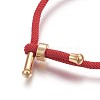 Cotton Cord Bracelets BJEW-F360-B01-2