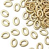 Opaque Spray Painted Acrylic Linking Rings OACR-S021-27A-B01-2
