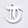 304 Stainless Steel Pendants STAS-CJC0001-22T-2
