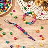 300Pcs Natural Wood Beads WOOD-SP0001-91-4