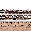 Baking Paint Transparent Glass Beads X1-DGLA-N011-6mm-09-4