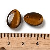 Natural Tiger Eye Teardrop Charms G-M410-01-09-3